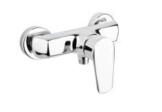 Bateria natryskowa ścienna chrom GERMAN
