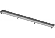 Ruszt ozdobny do wklejania płytek ceramicznych, prosty TECEdrainline PLATE 1000 mm
